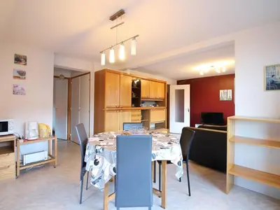 Cuisine ou kitchenette dans l'établissement Appartement T3 50m² avec parking privatif au Mont-Dore - FR-1-608-157