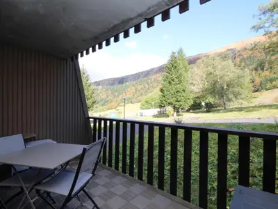 Vue générale sur la montagne ou vue sur la montagne depuis l'appartement