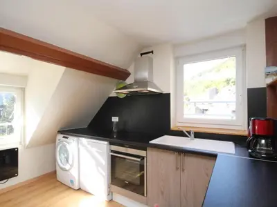 Cuisine ou kitchenette dans l'établissement LE MONT DORE - T3 proche centre, 5 pers - FR-1-608-180