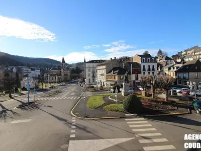 Vue générale sur la montagne ou vue sur la montagne depuis l'appartement