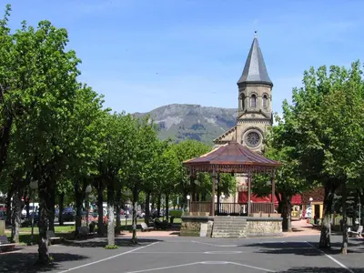 Vue générale sur la montagne ou vue sur la montagne depuis l'appartement