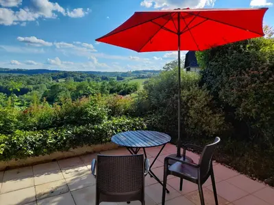 Paysage naturel près de la maison de vacances