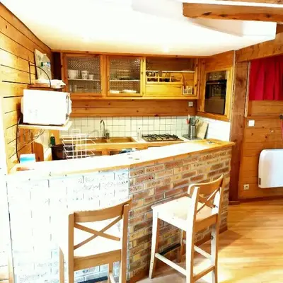 Duplex de 65 m² à l'esprit chalet
