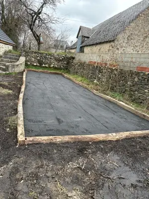 Plan de l'établissement Maison typique Auvergnate, piscine et four à pain