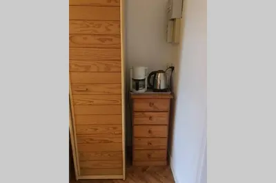 Plateau bouilloire dans l'établissement Studio lumineux avec balcon 2/4 pers. plein centre