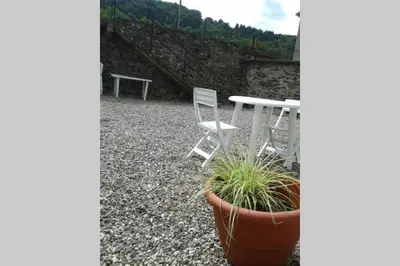 Vue générale sur la montagne ou vue sur la montagne depuis l'appartement