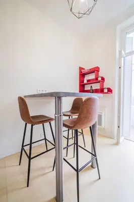 Plan de l'établissement La Dame de Coeur - 1 chambre