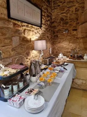 Nourriture dans le B&B/chambre d'hôtes ou à proximité