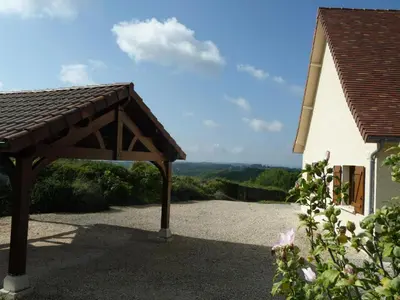 Paysage naturel près de la maison de vacances