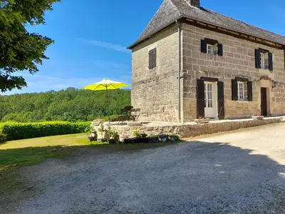 Paysage naturel près de la maison de vacances
