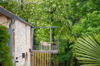Jardin de l'établissement Hors-série en Périgord