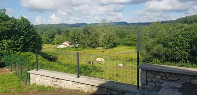 Paysage naturel près de la maison de vacances
