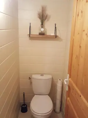 Salle de bains dans l'établissement Le Laguennois T3 de 45m2 A proximité de TULLE