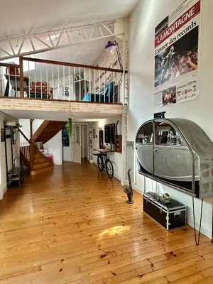 Plan de l'établissement Superbe LOFT centre-ville - Sauna - parking privé -Clim- 1 à 10personnes