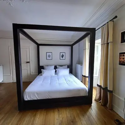 Un ou plusieurs lits dans un hébergement de l'établissement LA MAISON 1788