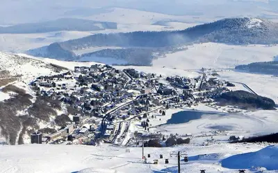 L'établissement Appartement dans residence de tourisme en hiver
