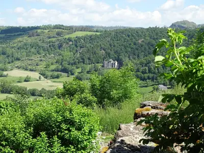 Paysage naturel près de la maison de vacances