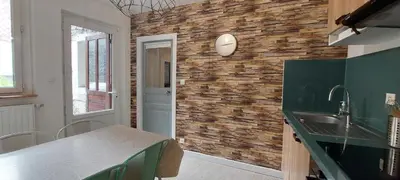 Cuisine ou kitchenette dans l'établissement Villa Jean Julien - Les Cascades - Wifi - 2 chambres - 6 personnes - Terrasse