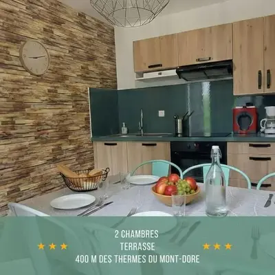 Villa Jean Julien - Les Cascades - Wifi - 2 chambres - 6 personnes - Terrasse