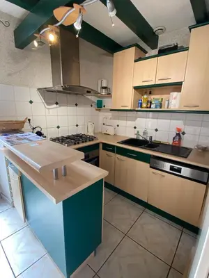 Cuisine ou kitchenette dans l'établissement Residence Montlosier