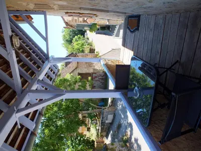 Balcon ou terrasse dans l'établissement L'Oustal dè Pèiro