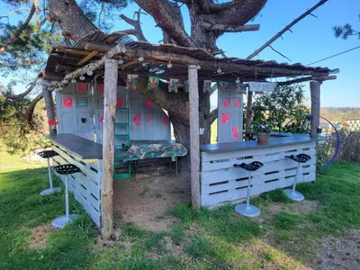 Jardin de l'établissement Au doux refuge