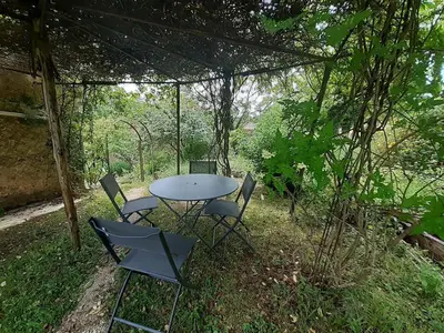 Jardin de l'établissement La maison parfumée