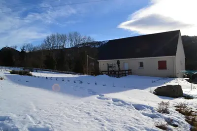 L'établissement Maison Cinona en hiver