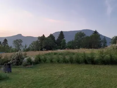 Paysage naturel près de la maison de vacances