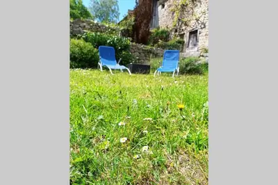 Jardin de l'établissement Gîte Les Hauts de Villemaloux