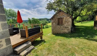 Paysage naturel près de la maison de vacances