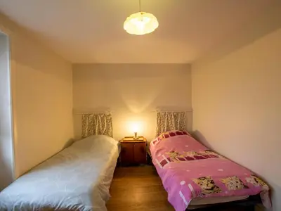Un ou plusieurs lits dans un hébergement de l'établissement Maison indépendante en pleine nature dans la Vallée de l'Auvézère - FR-1-616-140