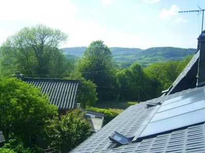 Paysage naturel près de la maison de vacances