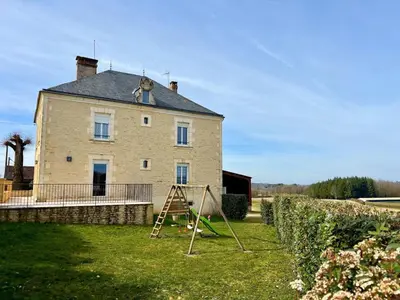 Jardin de l'établissement Maison confortable près de Sarlat avec jardin et wifi - FR-1-616-144