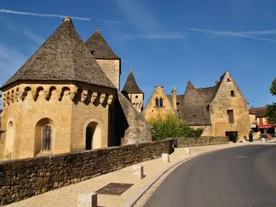 Plan de l'établissement Maison confortable près de Sarlat avec jardin et wifi - FR-1-616-144