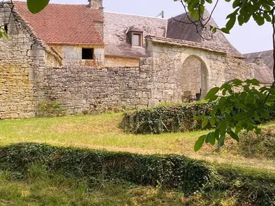 Plan de l'établissement Maison du XIVe siècle avec WiFi et animaux admis près de Sarlat - FR-1-616-152