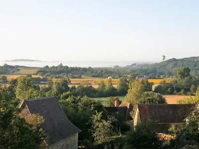 Paysage naturel près de la maison de vacances