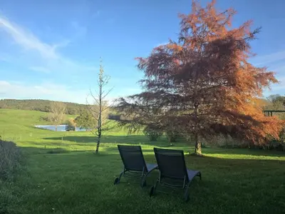 Paysage naturel près de la maison de vacances