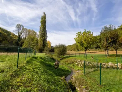 Paysage naturel près de la maison de vacances