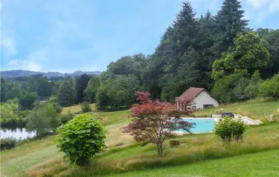 Paysage naturel près de la maison de vacances