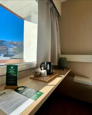 Plateau bouilloire dans l'établissement Hotel Perdrix