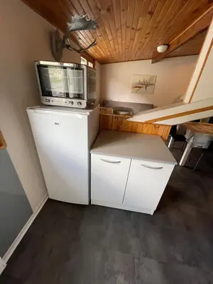 Cuisine ou kitchenette dans l'établissement Appartement en hyper centre