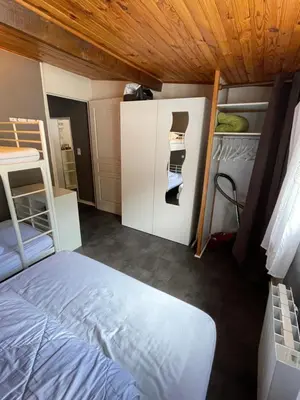 Un ou plusieurs lits dans un hébergement de l'établissement Appartement en hyper centre