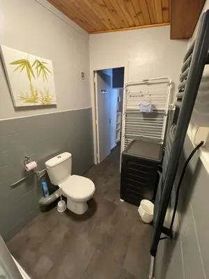 Salle de bains dans l'établissement Appartement en hyper centre
