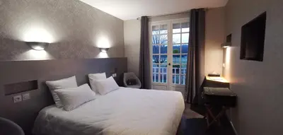 Un ou plusieurs lits dans un hébergement de l'établissement L'Auberge