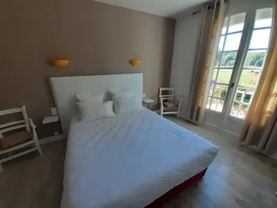 Un ou plusieurs lits dans un hébergement de l'établissement L'Auberge