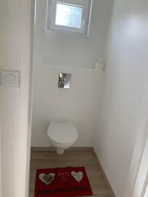 Salle de bains dans l'établissement MAISON OSSATURE BOIS