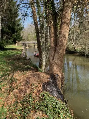 Paysage naturel près de la villa