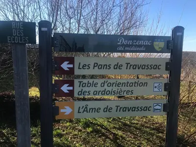 Plan de l'établissement Chambres d'hôtes L'âme de Travassac