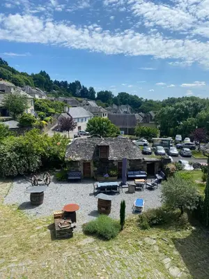 Paysage naturel près de la maison d'hôtes